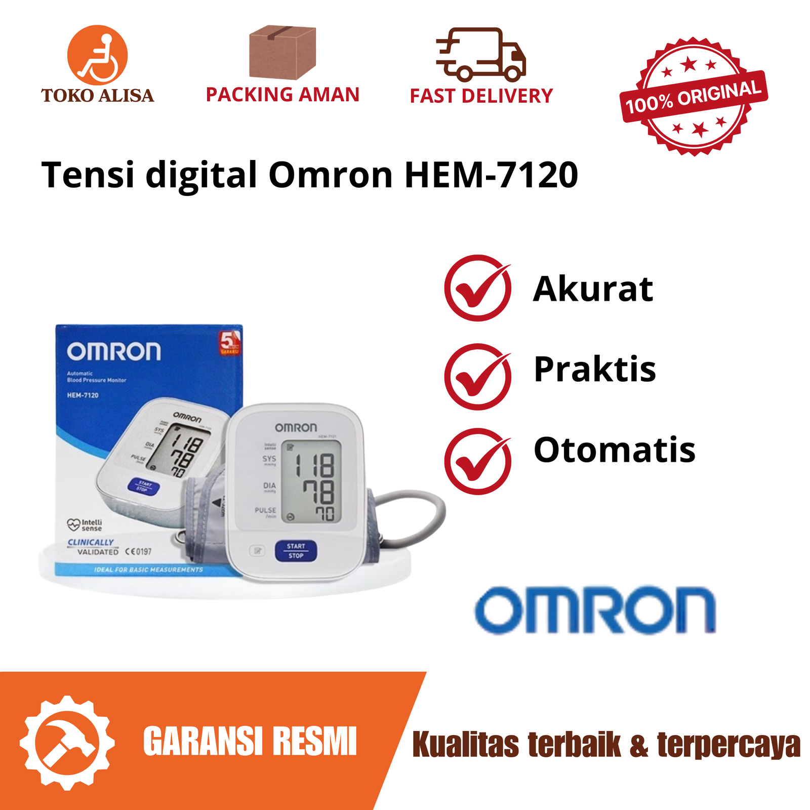 Tensi digital Omron HEM-7120